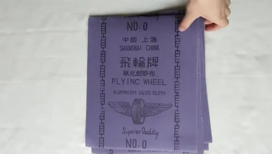 Material abrasivo de óxido de alumínio de 23*28 cm, roda voadora, pano de esmeril, pano de areia em folha