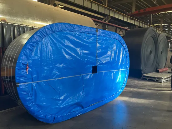 Correias transportadoras têxteis de borracha resistente ao calor EPDM T1 T2 T3 para materiais de cimento, aço ou areia quentes