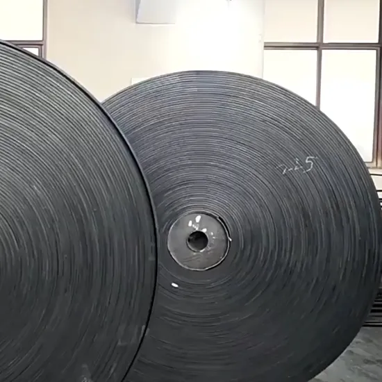 Correia transportadora de borracha resistente ao fogo para venda na China para minas de areia, pedra e carvão