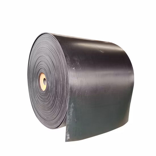 Correia transportadora de borracha personalizada de fábrica para a indústria de carvão/mina/areia/cimento e britagem de pedra